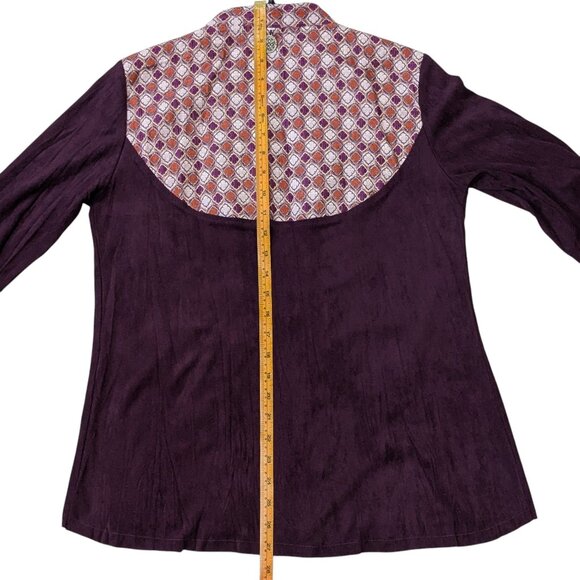 Suede-like boho top - Picture 5 of 8